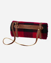 Load image into Gallery viewer, Pendleton Fringed Motor Robes with Leather Carriers