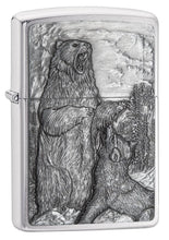 Load image into Gallery viewer, Zippo Pipe Lighter - Bear vs Wolf