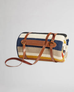 Pendleton Park Throws with Leather Carriers