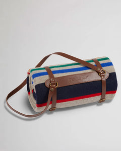 Pendleton Park Throws with Leather Carriers