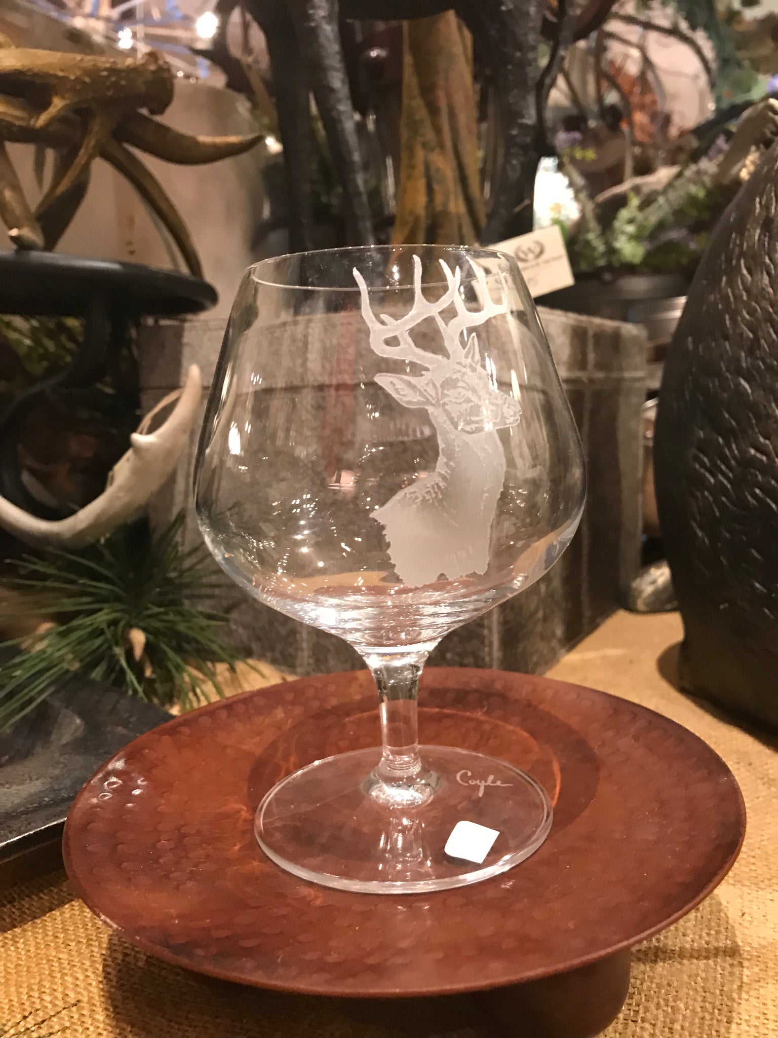 Crystal Brandy Glass – Wynbrier