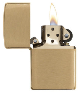 Zippo Pipe Lighter - Brushed Brass