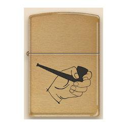 Zippo Pipe Lighter - Gold Pipe Hand